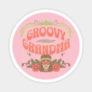 Groovy Grandma Magnet